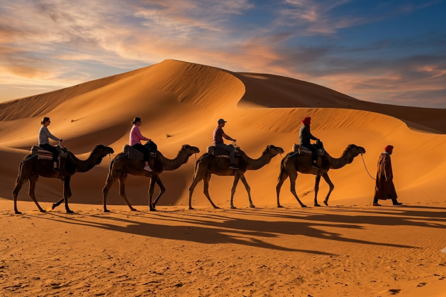 3 Days Marrakech to Zagora Desert Tour via Ait Ben Haddou & Erg Lihoudi