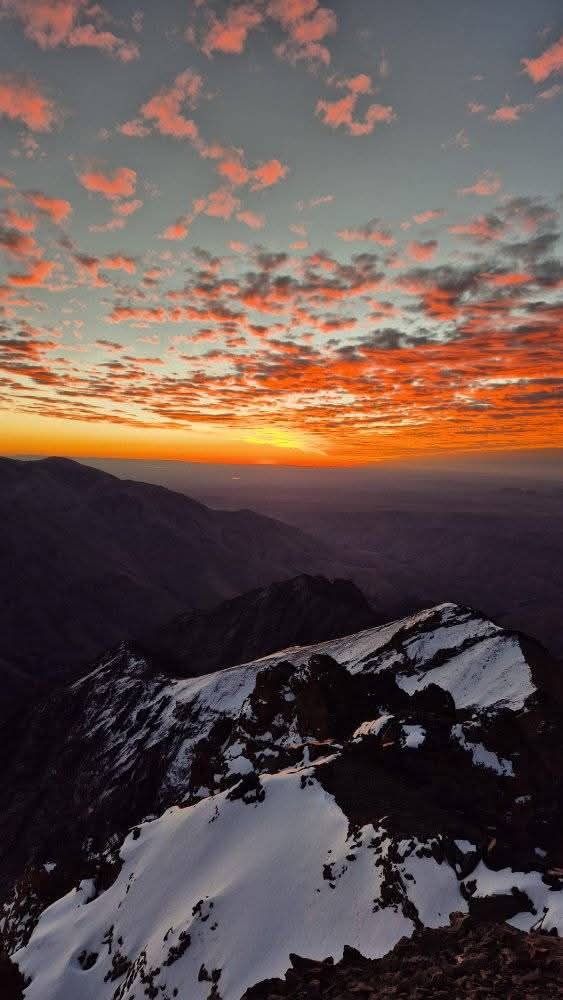 Summit Day: Mount Toubkal (4,167 m) ➜ Amsouzart